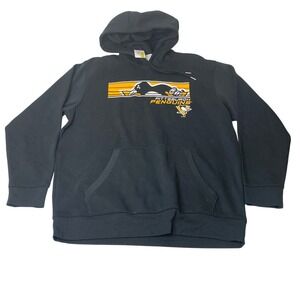 NHL Pittsburgh Penguins Graphic Hoodie Black New Mens Large